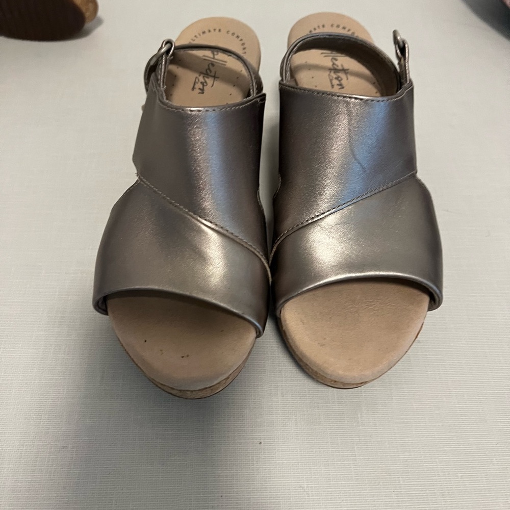 Clark sandals, size 8, barely worn